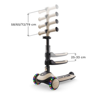 KINDERKRAFT ROMOBIL 2U1 HALLEY WHITE 54412 
