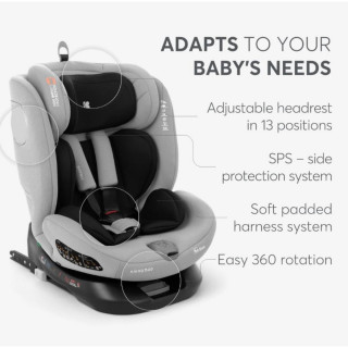KIKKA BOO AUTO SJEDALICA I-MOOVE I-SIZE BLACK 31002100028 