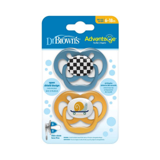 DR BROWNS SILIKONSKA ADVANTAGE CUCLA VEL.2 PLAVA PA22002 