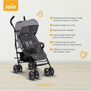 Joie KOLICA NITRO LX DARK PEWTER 