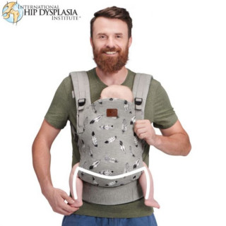 KINDERKRAFT NOSILJKA MILO GREY 28667 