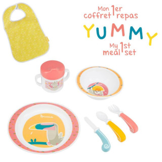 BABYMOOV BADAB.SET ZA JELO YUMMY CORAL 28905 