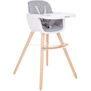 KIKKA BOO STOLICA ZA HRANJENJE WOODY GREY 31004010082 