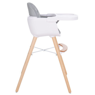 KIKKA BOO STOLICA ZA HRANJENJE WOODY GREY 31004010082 