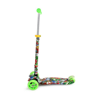 Chipolino TROTINET CROXER EVO GREEN GRAFFIT 