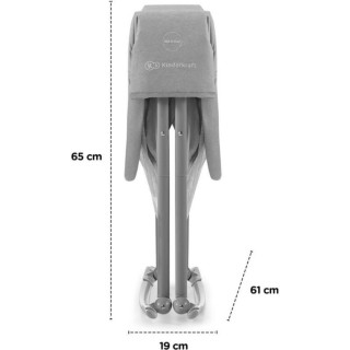 KINDERKRAFT KINDERKRAFT KOLIJEVKA LOVI GREY 33453 