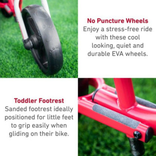 SMART TRIKE SMART TRIKE FOLDING BALANCE BIKE RED 27393 