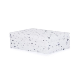 CHIPOLINO PREKLOPIVI DUSEK 60/120/6 WHITE/GREY STARS MAT02201WHGR 