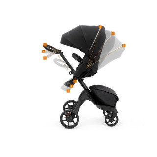 STOKKE KOLICA XPLORY RICH BLACK 575101 