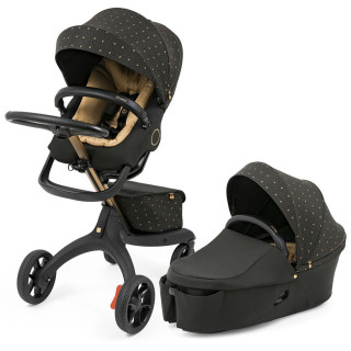 Stokke KOLICA XPLORY SIGNATURE BLACK + KORPA XPLORY SIGNATURE BLACK 