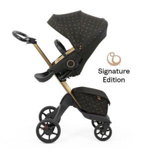 Stokke KOLICA XPLORY RICH BLACK + KORPA XPLORY RICH BLACK 