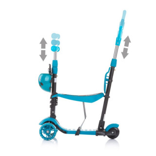 Chipolino TROTINET KIDDY EVO W/HANDLE OCEAL 