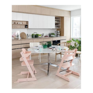 STOKKE STOLICA ZA HRANJENJE TRIPP TRAPP SERENE PINK 100134 