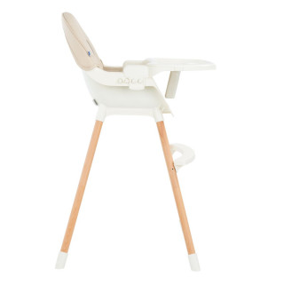 KIKKA BOO STOLICA ZA HRANJENJE NUTRI WOOD BEIGE 31004010118 