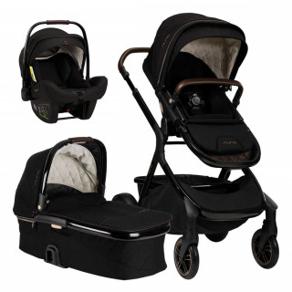 KOLICA NUNA DEMI GROW RIVETED + AUTOSJEDALICA NUNA PIPA NEXT RIVETED 3U1 