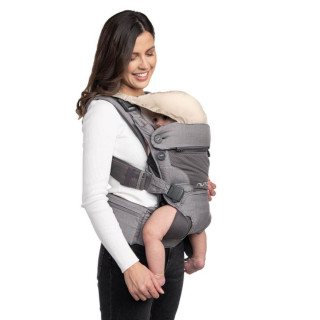 NUNA ERGONOMSKA NOSILJKA ZA BEBE NUNA CUDL SOFTENED FRONT AND BLACK THUNDER 114482-BC13902STH 