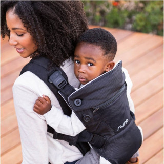 NUNA ERGONOMSKA NOSILJKA ZA BEBE NUNA CUDL CLIK FRONT AND BLACK CAVIAR 131127-BC17200CVR 