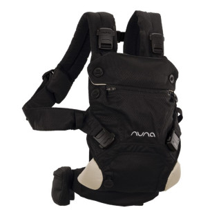 NUNA ERGONOMSKA NOSILJKA ZA BEBE NUNA CUDL CLIK FRONT AND BLACK CAVIAR 131127-BC17200CVR 