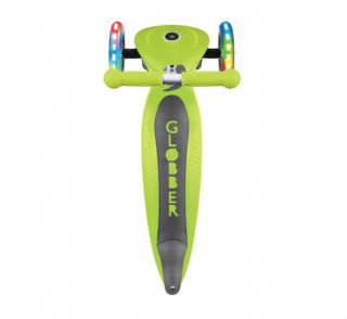 Globber TROTINET I GURALICA PRIMO FOLDABLE LIGHTS LIME GREEN 