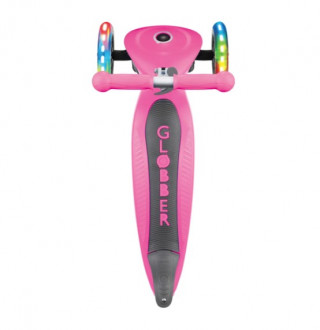 Globber TROTINET I GURALICA PRIMO FOLDABLE LIGHTS DEEP PINK 