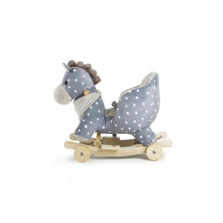 KINDERKRAFT KINDERKRAFT KONJIC NA LJULJANJE GREY 29188 