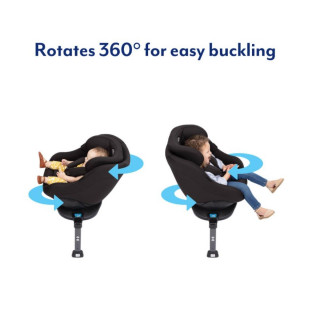 GRACO GRACO AUTOSJEDALICA TURN2ME CHARCOAL40385 