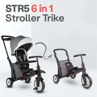 SMART TRIKE TRICIKL 6U1 FOLD 600S MELANGE GREY 38737 