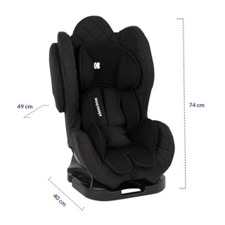KIKKA BOO AUTOSJEDALICA BON VOYAGE SPS BLACK 31002060042 