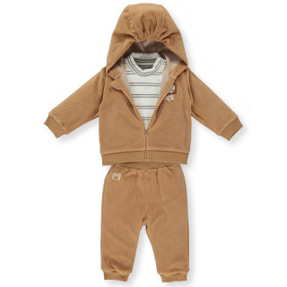 Bebetto BEBI KOMPLET K4136 BROWN 