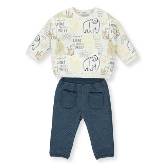 Bebetto KOMPLET K4135 NAVY BLUE 