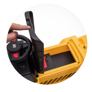 CHIPOLINO AUTO NA AKUMULATOR CAT DUMP TRUCK YELLOW ELCATDT0231Y 