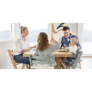 STOKKE STOLICA ZA HRANJENJE TRIPP TRAPP GLACIER GREEN 100139 
