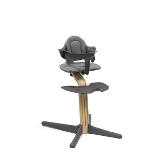 Stokke STOLICA ZA HRANJENJE NOMI OAK ANTHRACITE 626604 