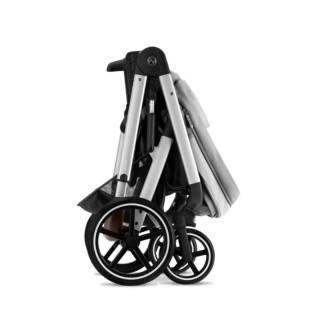 Cybex 3u1 KOLICA BALIOS S LUX SLV B LAVA GREY MID GREY + KORPA ZA KOLICA S LUX LAVA GREY MID GREY + AUTOSJEDALICA ATON S2 I-SIZE GRUPA 0+ (0-13 kg) LAVA GREY MID GREY 522001945 