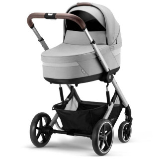 Cybex 3u1 KOLICA BALIOS S LUX SLV B LAVA GREY MID GREY + KORPA ZA KOLICA S LUX LAVA GREY MID GREY + AUTOSJEDALICA ATON S2 I-SIZE GRUPA 0+ (0-13 kg) LAVA GREY MID GREY 522001945 