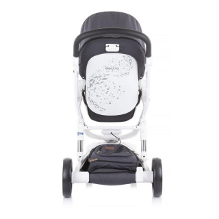 CHIPOLINO KOLICA ELECTRA WHITE FRAME-SILVER KKEL0211WSL 