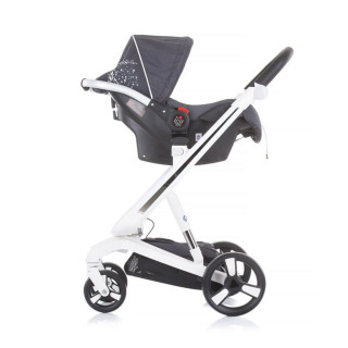 CHIPOLINO KOLICA ELECTRA WHITE FRAME-SILVER KKEL0211WSL 