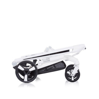 CHIPOLINO KOLICA ELECTRA WHITE FRAME-SILVER KKEL0211WSL 