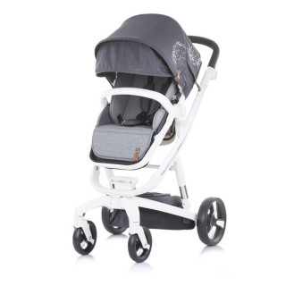 CHIPOLINO KOLICA ELECTRA WHITE FRAME-SILVER KKEL0211WSL 