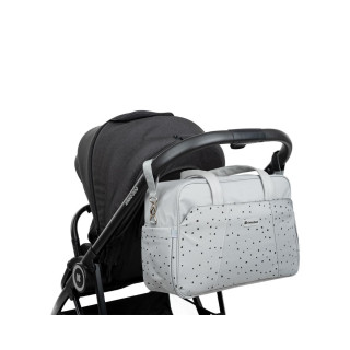 Kikka Boo TORBA CHELSEA DOTS GREY 31108020078 