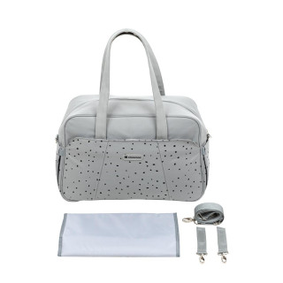 Kikka Boo TORBA CHELSEA DOTS GREY 31108020078 