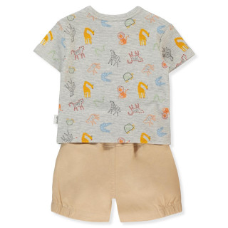 BEBETTO BEBI KOMPLET K4426 BEIGE 12-18M/86CM 