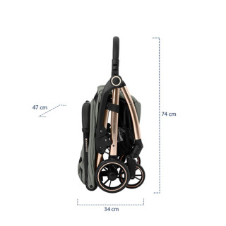 KIKKA BOO KOLICA EDEN ARMY GREEN 31001030157 
