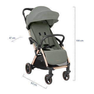 KIKKA BOO KOLICA EDEN ARMY GREEN 31001030157 
