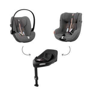 Cybex AUTOSJEDALICA SIRONA G I-SIZE PLUS LAVA GREY 360° i-Size 1 (61-105 cm) 523001209 