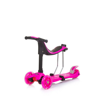 Chipolino TROTINET MULTI PLUS PINK 3U1 