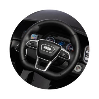CHIPOLINO AUTO NA AKUMULATOR AUDI E-TRON WHITE, LEATHER SEAT ELKAUETR23W 