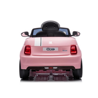CHIPOLINO AUTO NA AKUMULATOR FIAT 500 PINK ELKFIAT23PI 