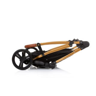 CHIPOLINO KOLICA DUO SMART OBSIDIAN/GOLD KBDS02401OG 
