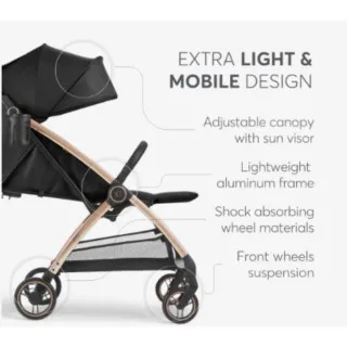 KIKKA BOO KOLICA JOY BLACK 31001030203 